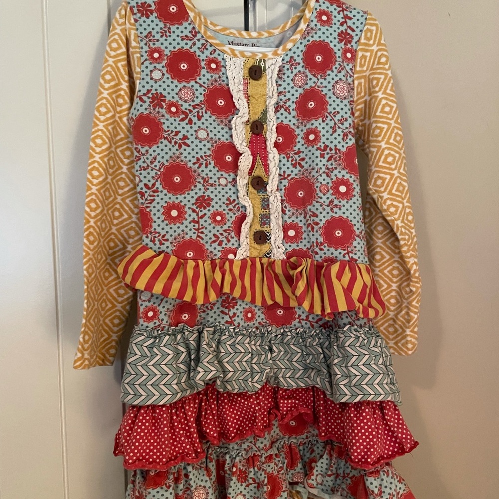 Girls Mustard Pie dress size 7